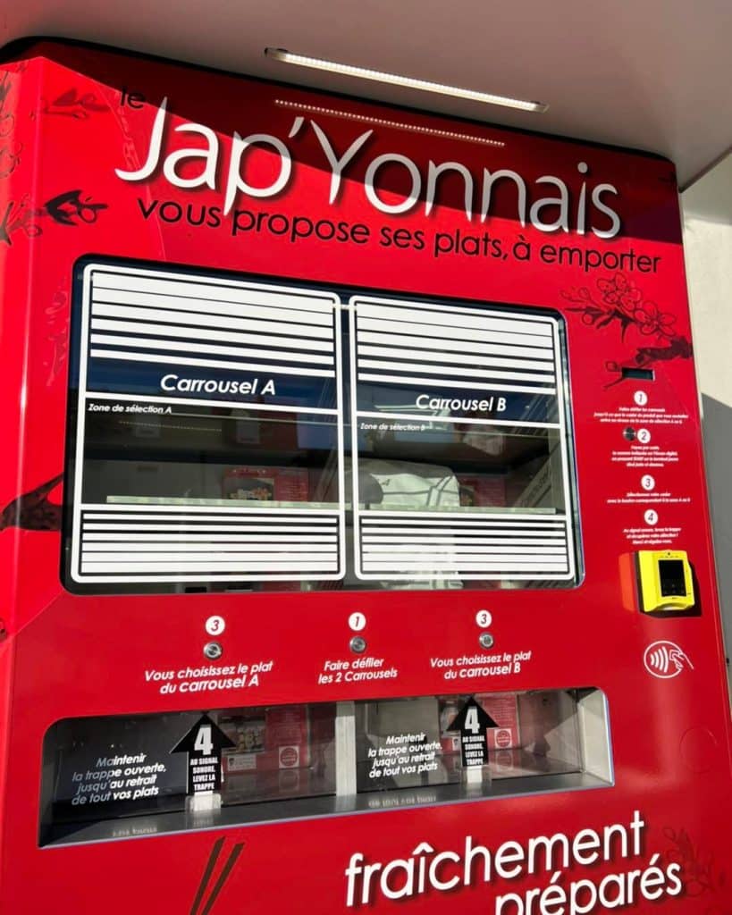 Notre Distributeur De Plats Japonais Le Jap Yonnais