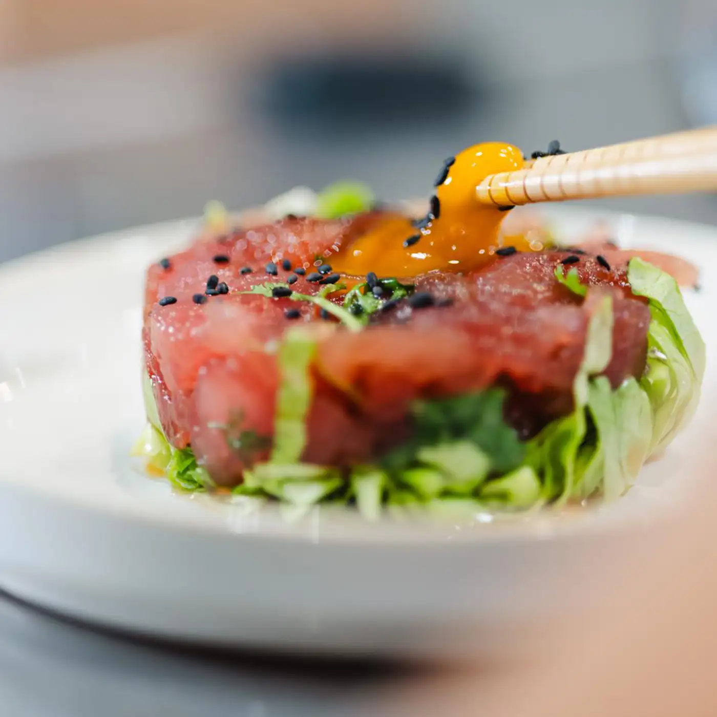 Plat japonais au restaurant Le Jap’Yonnais