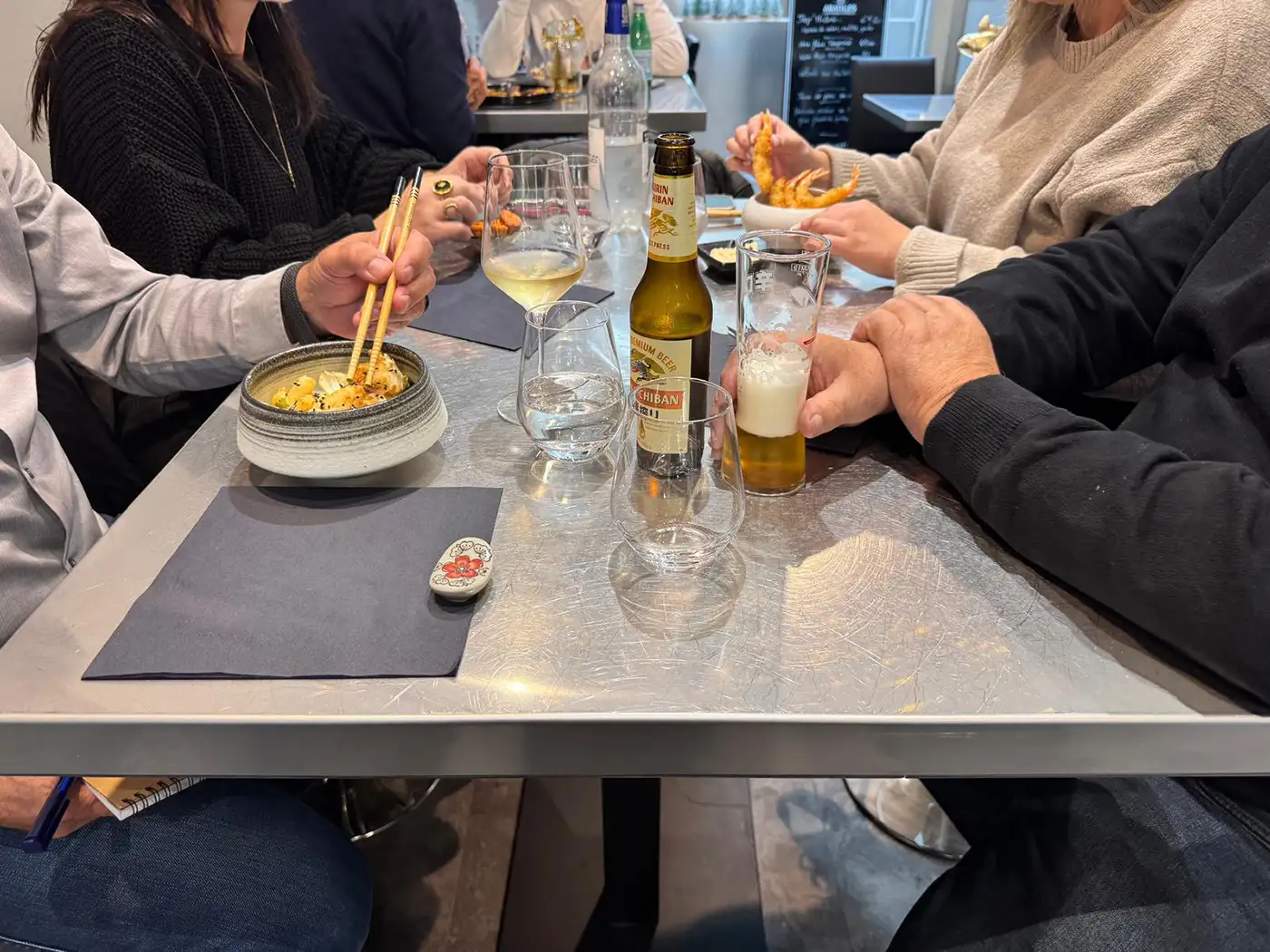 Table du restaurant japonais Le Jap’Yonnais à La Roche-sur-Yon