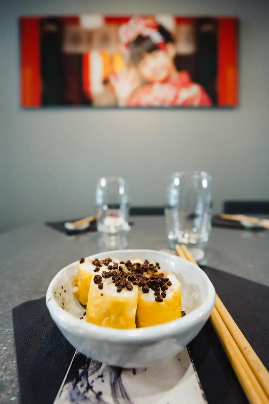 Table du restaurant japonais Le Jap’Yonnais à La Roche-sur-Yon
